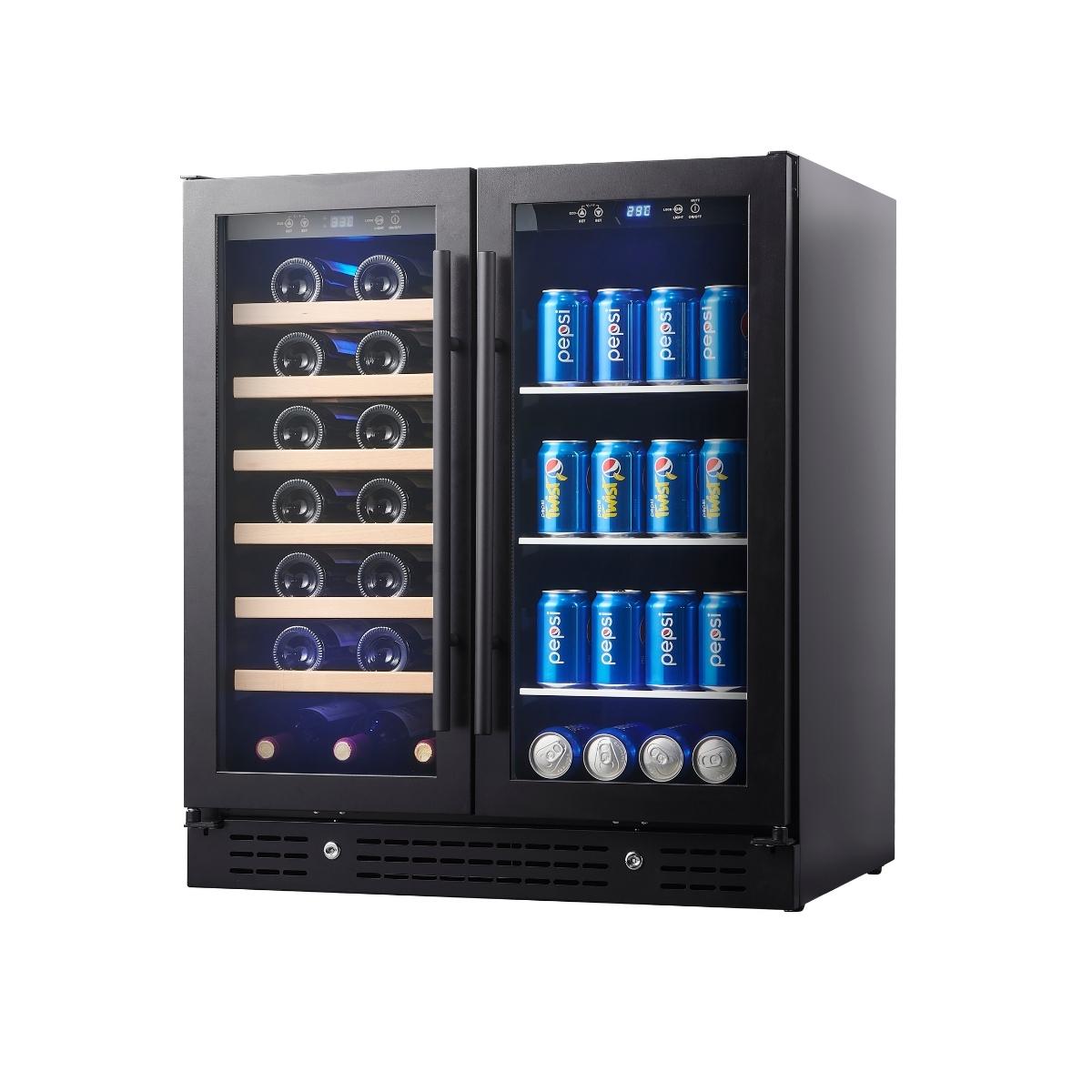 30" Dual Zone Beer and Wine Cooler – Space-Saving Storage with Style